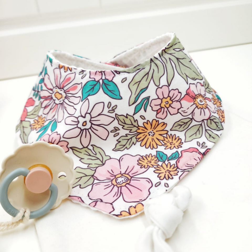 Alice  %100 Pamuk Fular Önlük & Bebek Boyunluk - El Yapımı 0-24 Ay