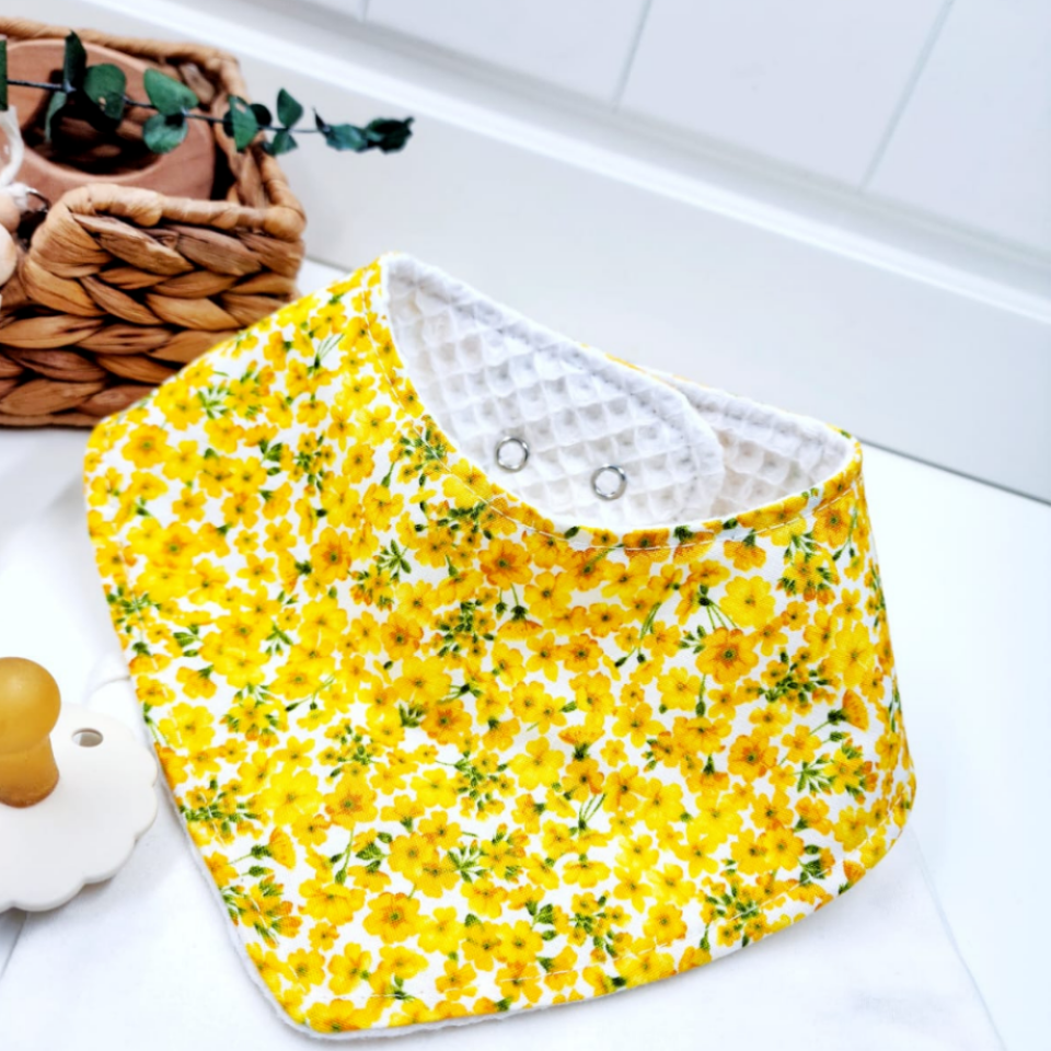 Lina  %100 Pamuk Fular Önlük & Bebek Boyunluk - El Yapımı 0-24 Ay