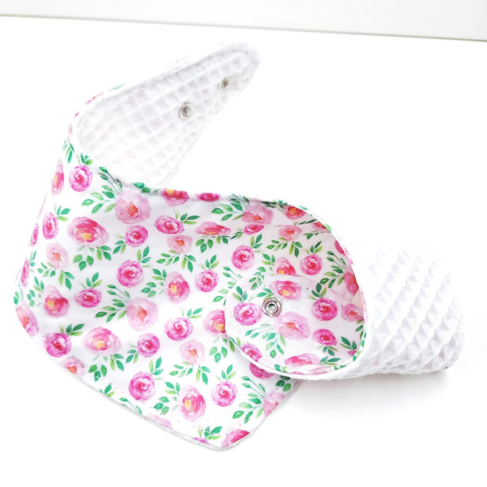 Le Petit Dodo Rosie  %100 Pamuk Fular Önlük & Bebek Boyunluk - El Yapımı 0-24 Ay