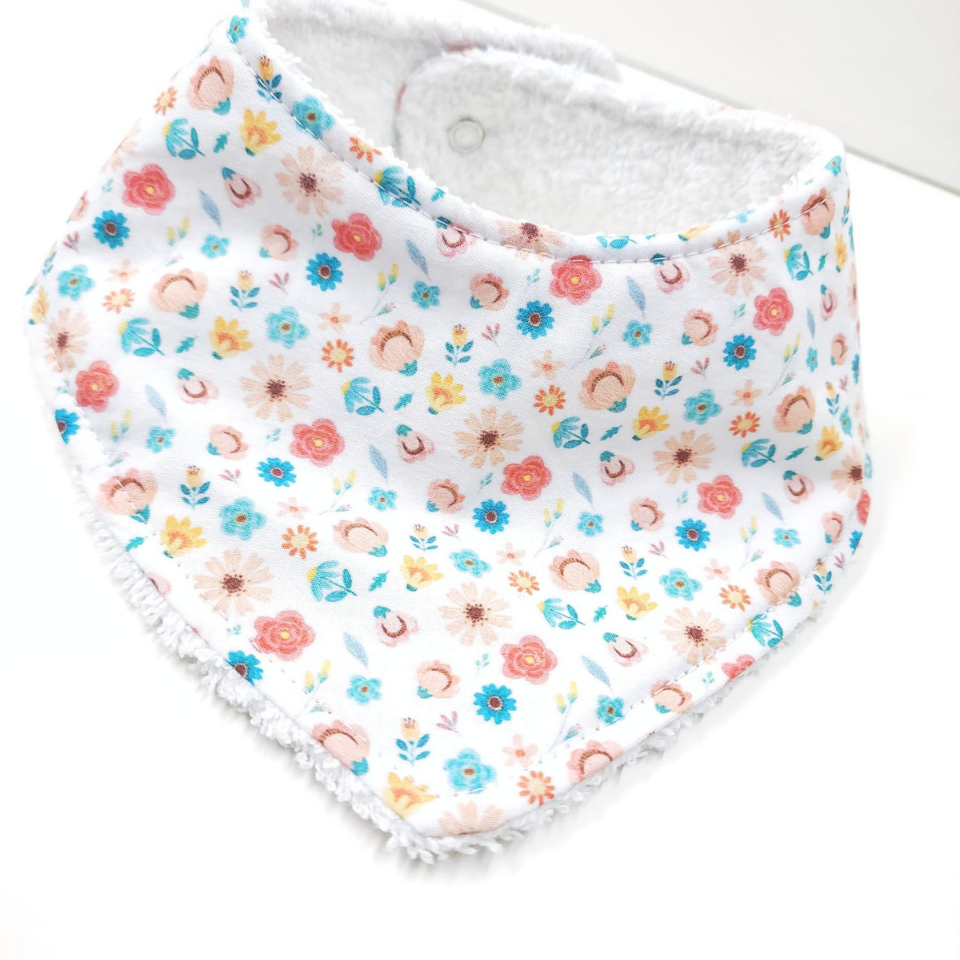 Le Petit Dodo Luiza %100 Pamuk El Yapımı Bebek Salya Önlüğü – 0‑24 Ay