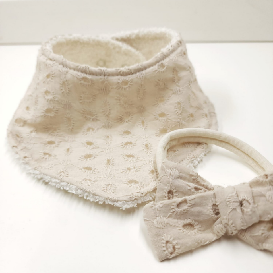 Le Petit Dodo Sophie Fisto Bebek Önlüğü ve Saç Bandı