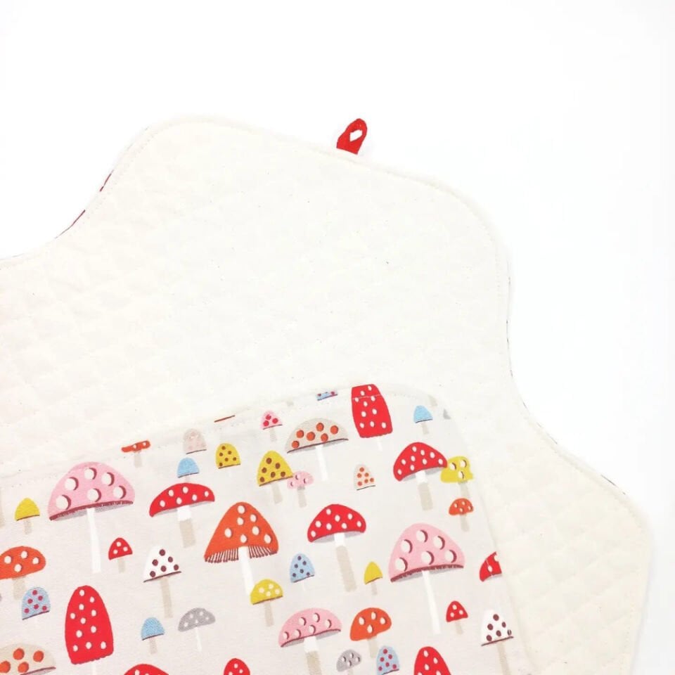 Mushroom Su Geçirmez Bebek Alt Değiştirme Matı