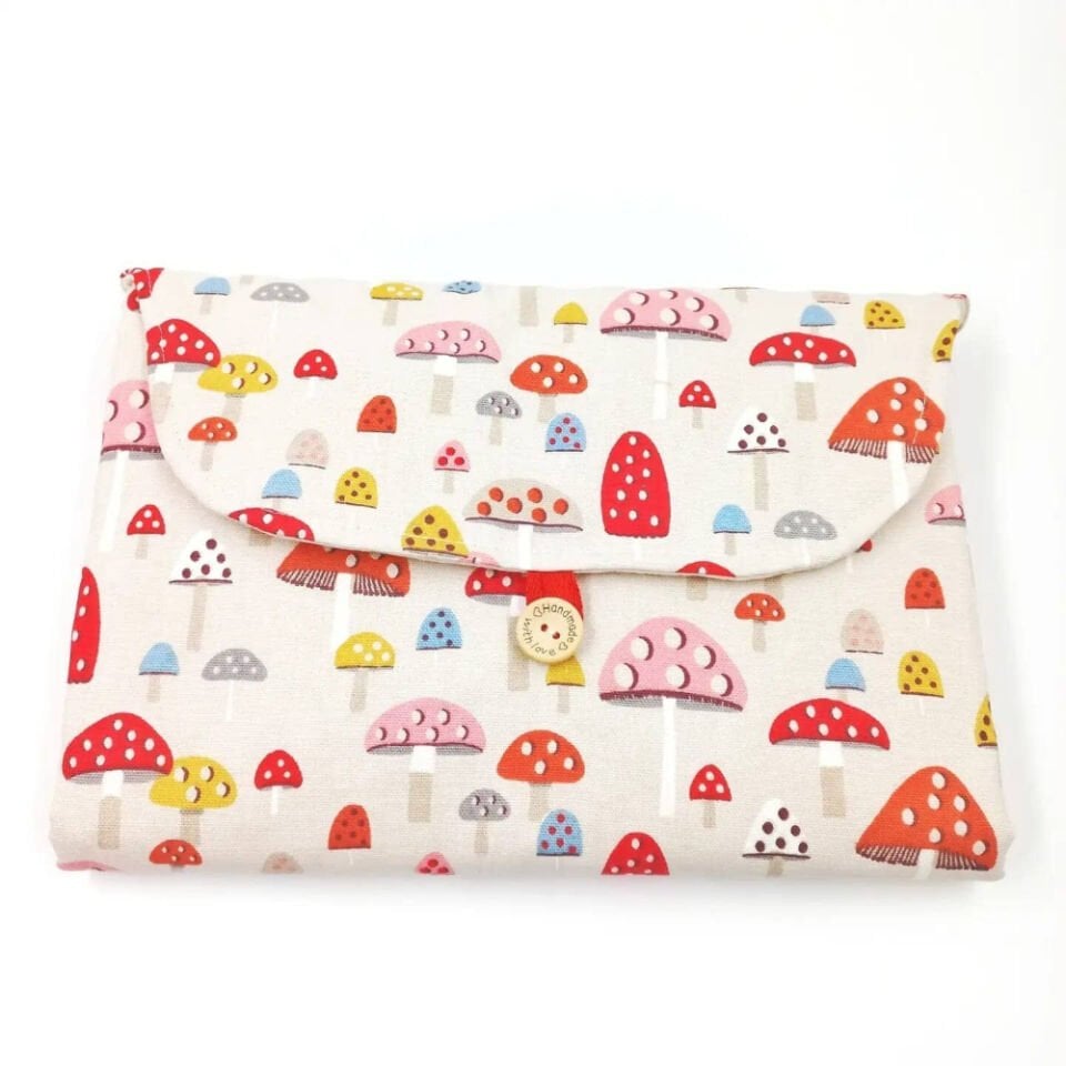 Le Petit Dodo Mushroom Su Geçirmez Bebek Alt Değiştirme Matı