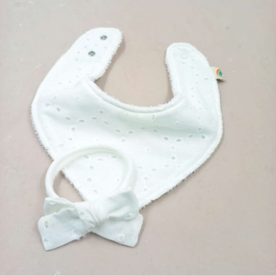 Le Petit Dodo Pure Fisto Bebek Önlüğü ve Saç Bandı