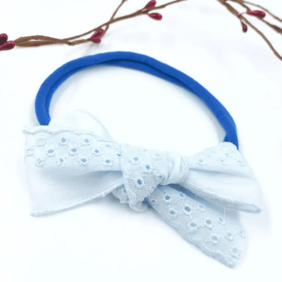 Le Petit Dodo Mavi Fisto Bebek Saç Bandı