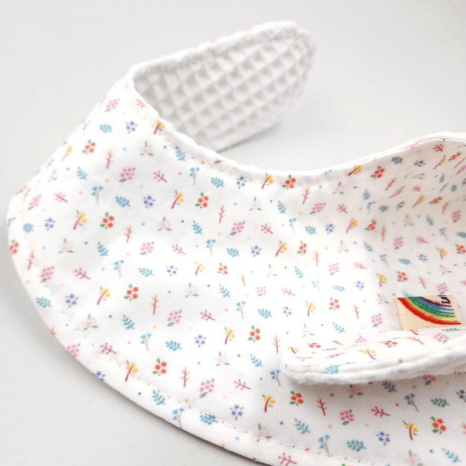 Le Petit Dodo Liana %100 Pamuk Mama Önlüğü – 0‑24 Ay El Yapımı, Emici ve Yumuşak