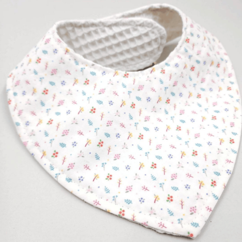 Le Petit Dodo Liana %100 Pamuk Mama Önlüğü – 0‑24 Ay El Yapımı, Emici ve Yumuşak