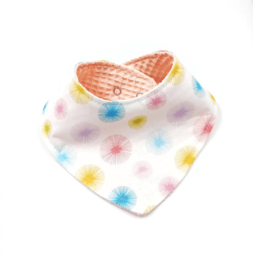 Le Petit Dodo Sun  %100 Pamuk Fular Önlük & Bebek Boyunluk - El Yapımı 0-24 Ay