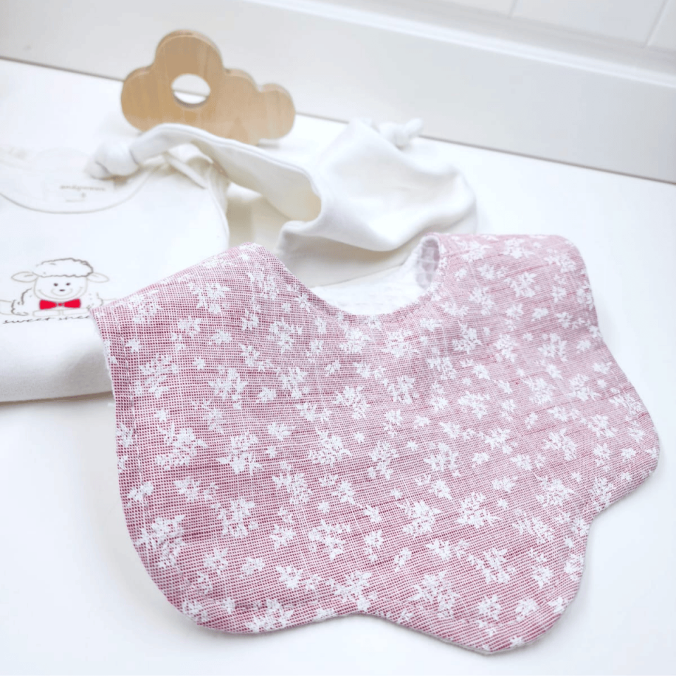 Le Petit Dodo Rose Bebek Mama Önlüğü