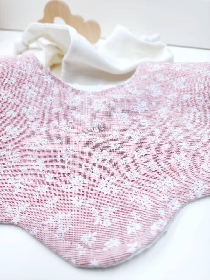 Le Petit Dodo Rose Bebek Mama Önlüğü