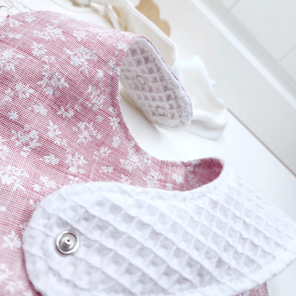 Le Petit Dodo Rose Bebek Mama Önlüğü