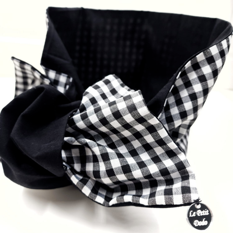 Black & White Telli Saç Bandı