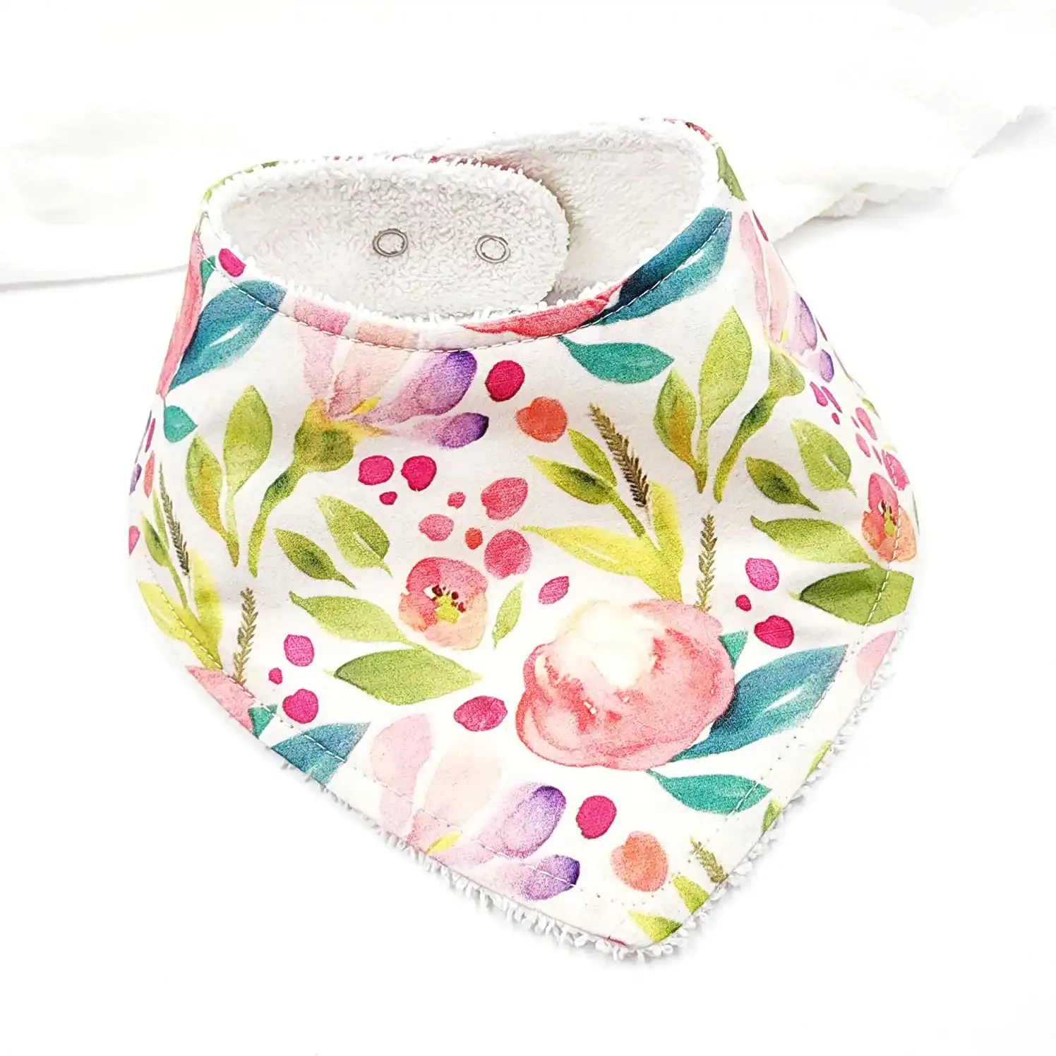 Le Petit Dodo Rosalie %100 Pamuk El Yapımı Bebek Salya Önlüğü – 0‑24 Ay