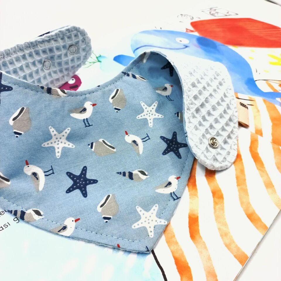 Le Petit Dodo Martı Fular Önlük & Bebek Boyunluk