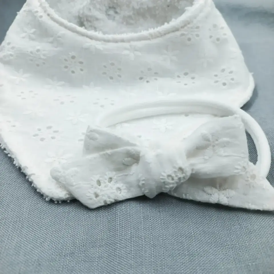 Le Petit Dodo Angeline Fisto Bebek Önlüğü ve Saç Bandı