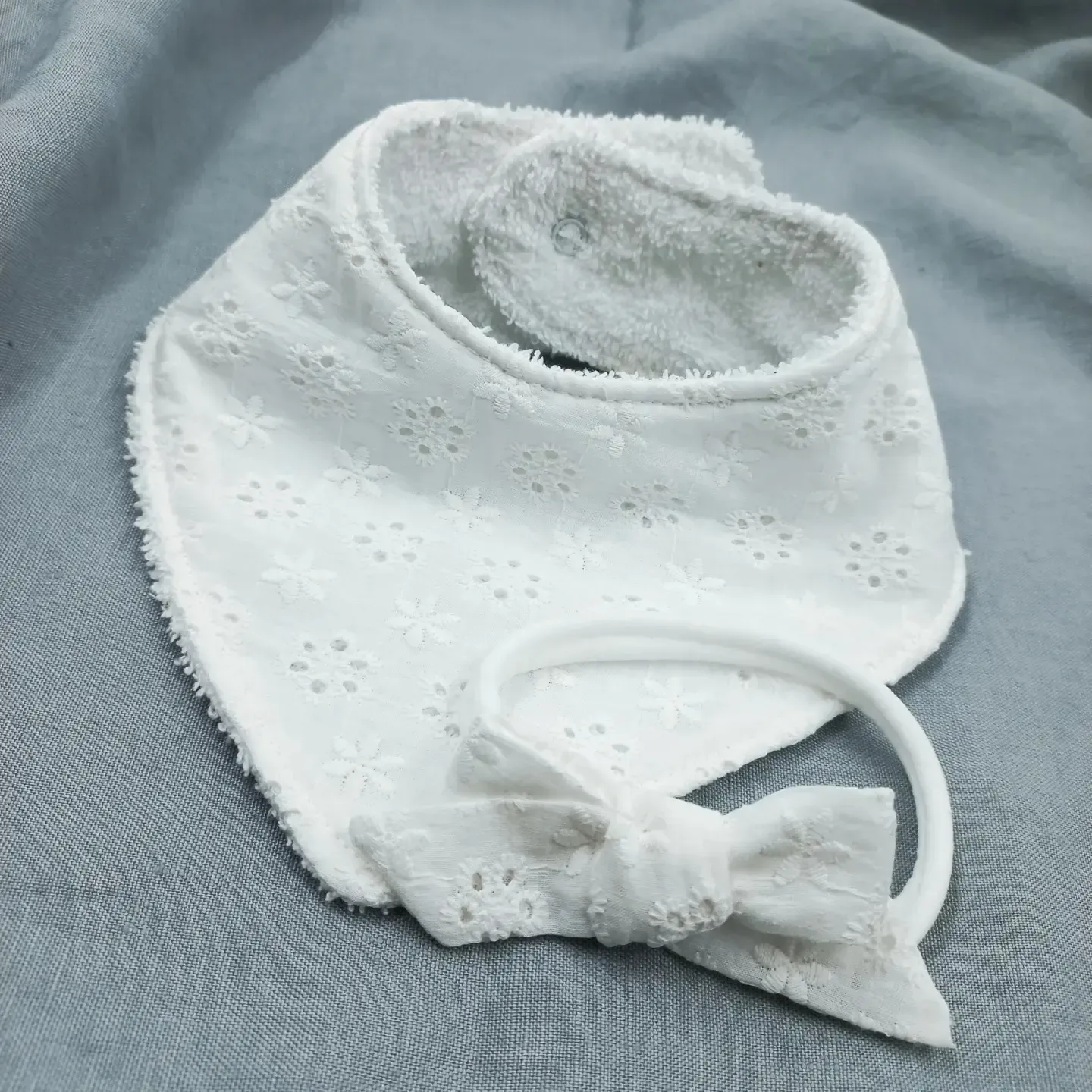 Le Petit Dodo Angeline Fisto Bebek Önlüğü ve Saç Bandı