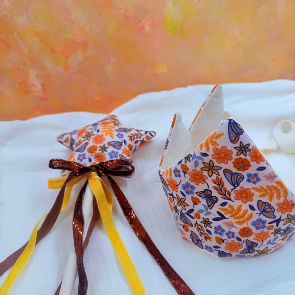 Butterfly Doğum Günü Tacı ve Sihirli Değnek