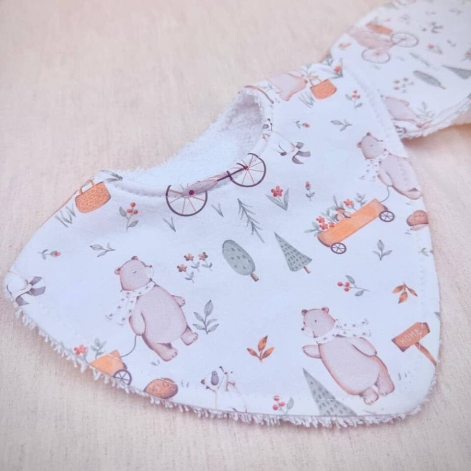 Le Petit Dodo Barney Bebek Mama Önlüğü