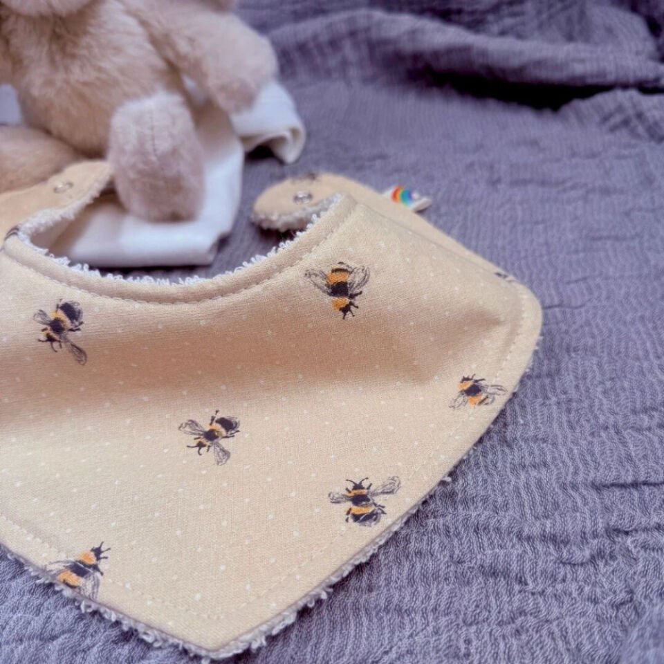 Le Petit Dodo Bees  Bebek Salya Önlüğü