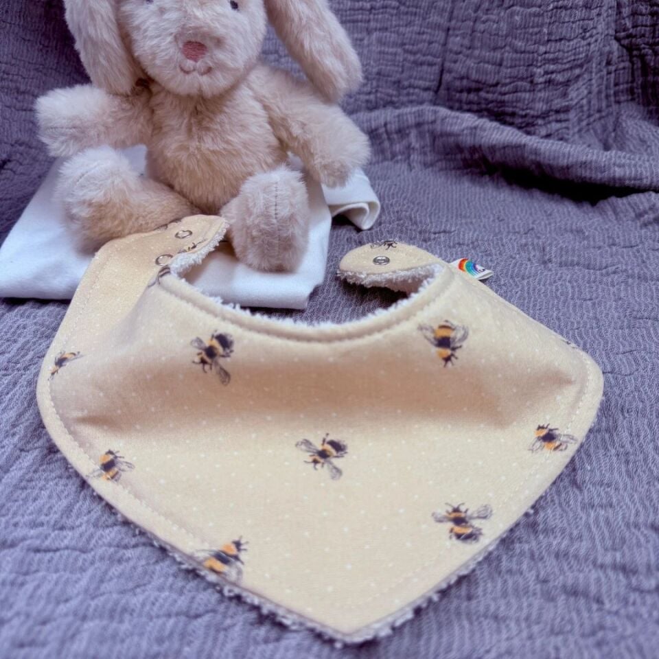 Le Petit Dodo Bees Bebek Salya Önlüğü