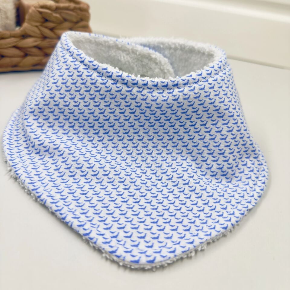 Le Petit Dodo Blumarine %100 Pamuk El Yapımı Bebek Salya Önlüğü – 0‑24 Ay