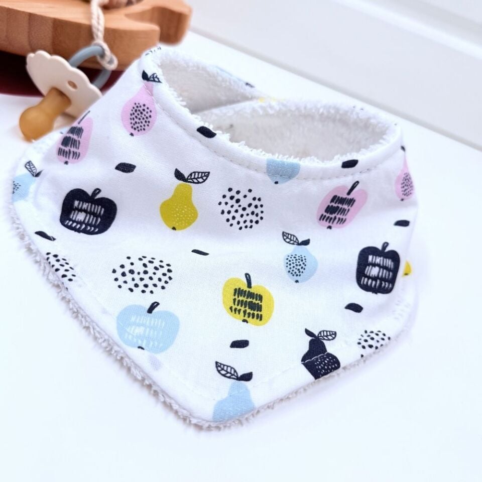 Le Petit Dodo Fruits Bebek Salya Önlüğü