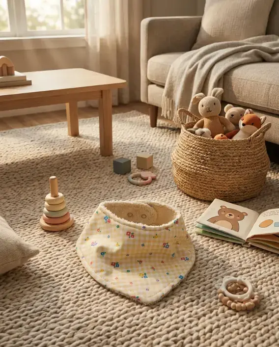 Le Petit Dodo Daisi Bebek Salya Önlüğü