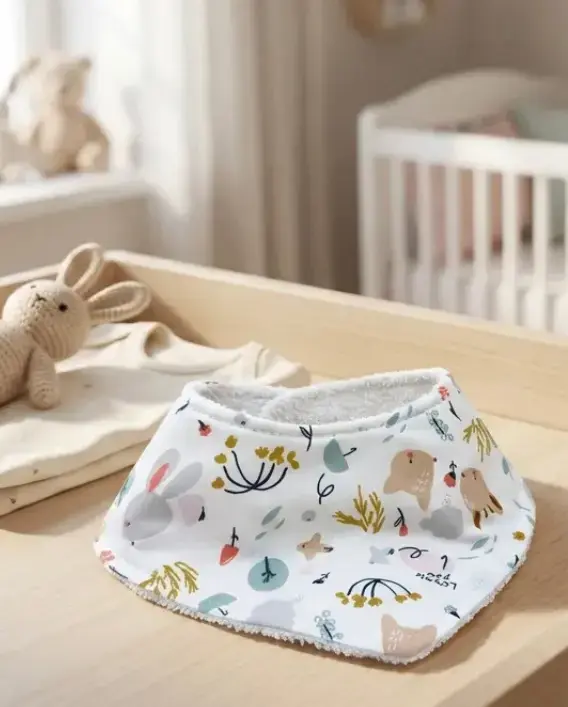 Le Petit Dodo Rabbit Bebek Salya Önlüğü