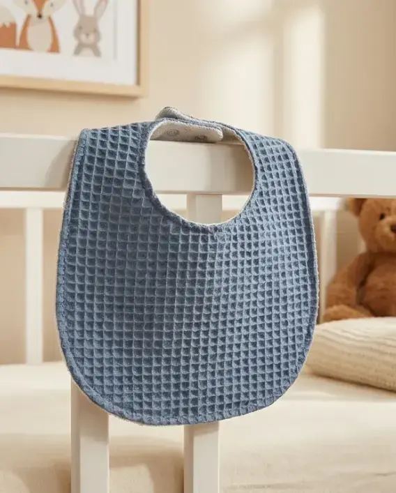 Le Petit Dodo Mavi Su Geçirmez Mama Önlüğü