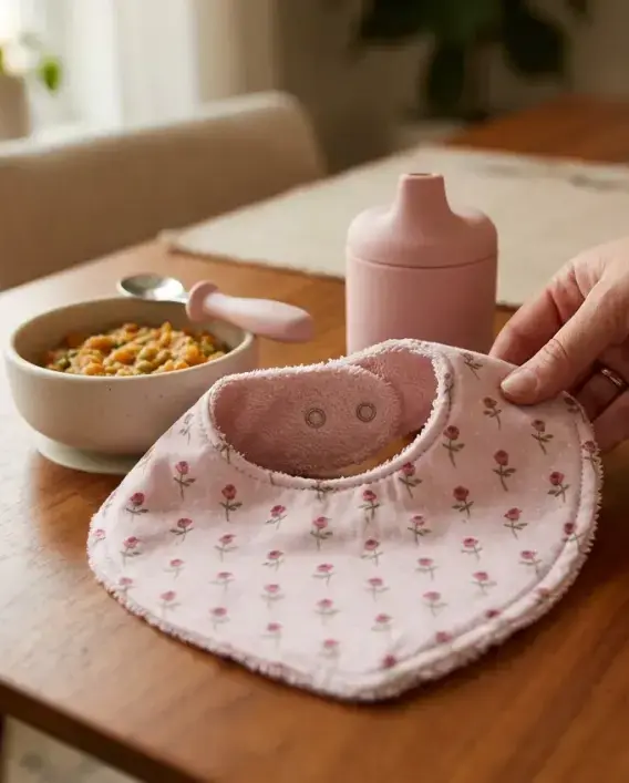 Le Petit Dodo Jeanne Bebek Mama Önlüğü