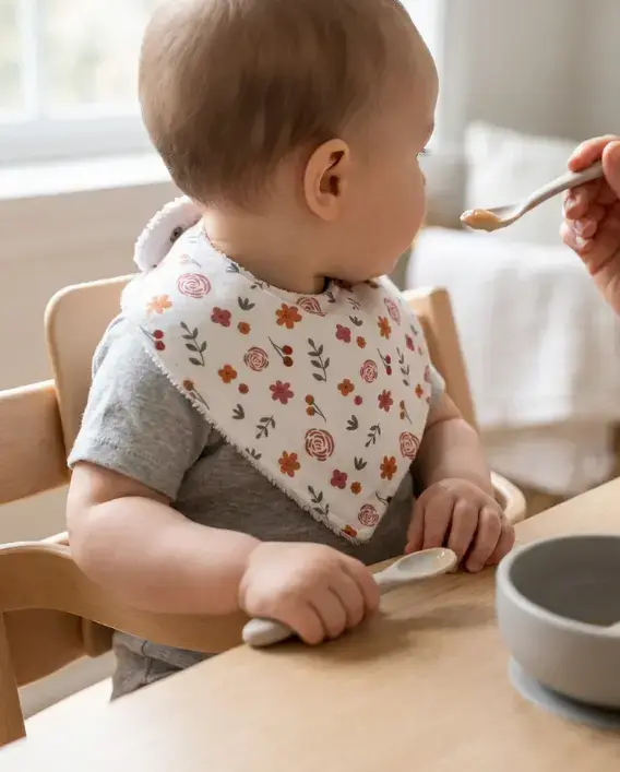 Le Petit Dodo Clementine Bebek Mama Önlüğü
