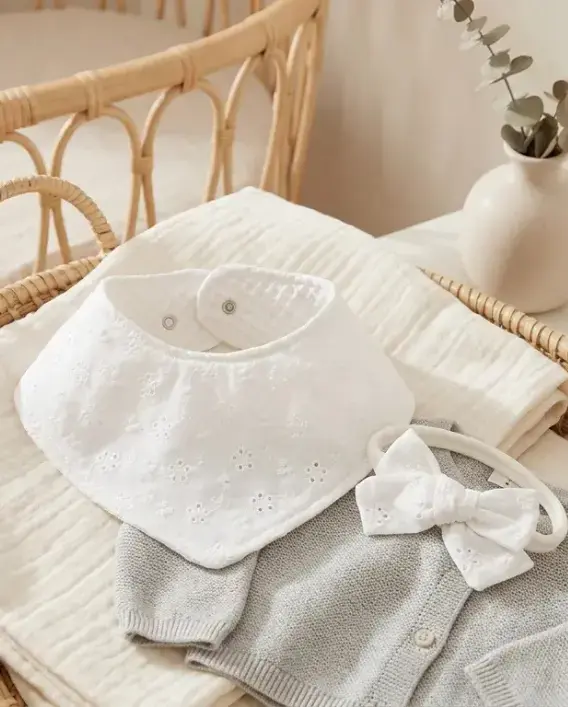 Le Petit Dodo Maison Fisto Bebek Önlüğü ve Saç Bandı